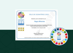 Ragro recebe Selo ODS por compromisso com desenvolvimento sustentável